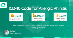 What is the ICD-10 Code for Allergic Rhinitis?