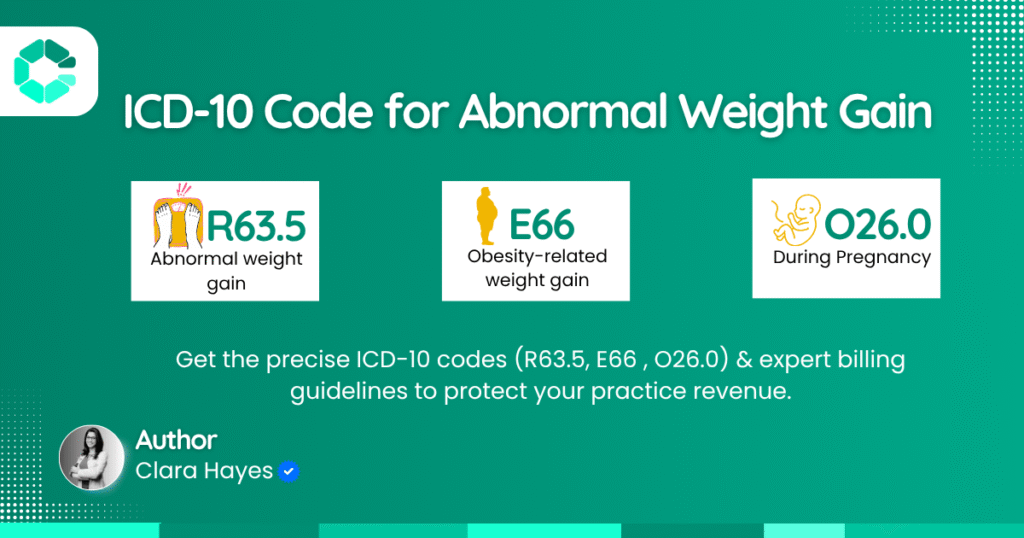 ICD-10 Code for Weight Gain (2026 Guide for Accurate Medical Coding)