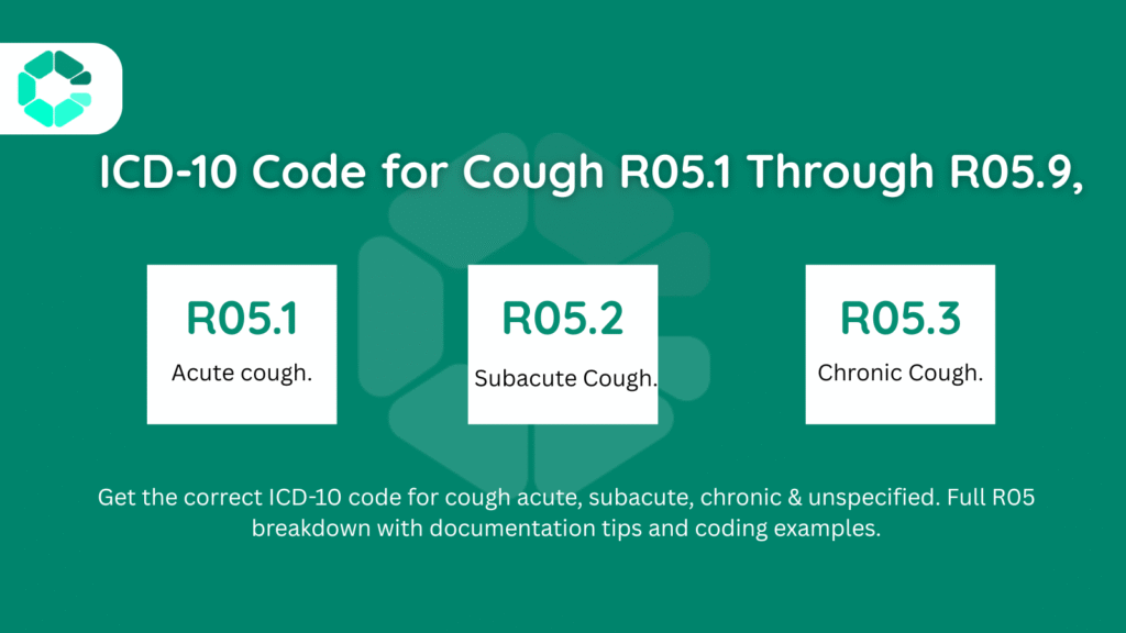 ICD-10 Code for Cough: R05.1 Through R05.9, Explained the Way a Coder Actually Uses Them